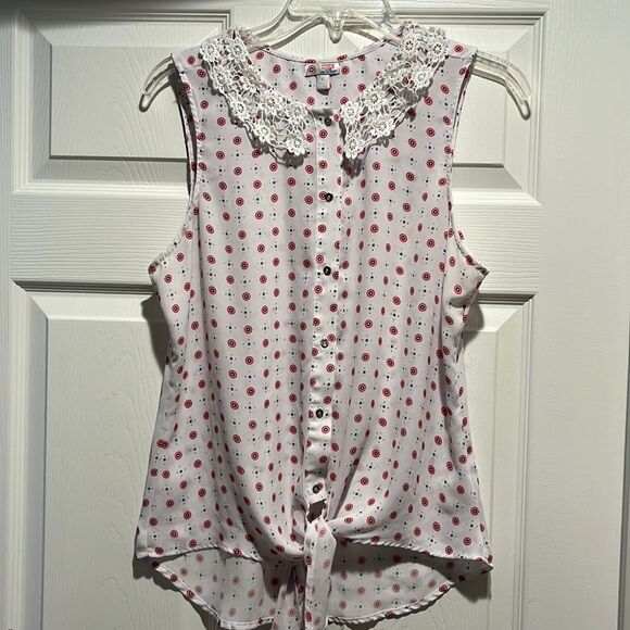 Marvel women’s Caption America sleeveless blouse size Large. - Picture 3 of 7